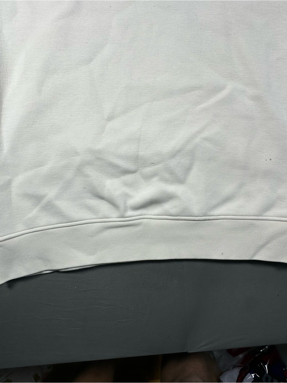 Reebok Men's Momentum Silver Birch Long-Sleeve Hoodie Size L - Picture 9 of 14